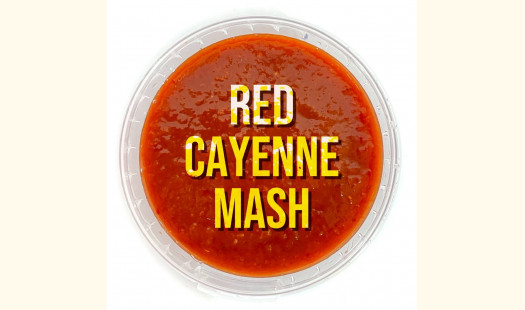 Red Cayenne Chilli Mash without  Seeds - 500g (Highly Concentrated)
